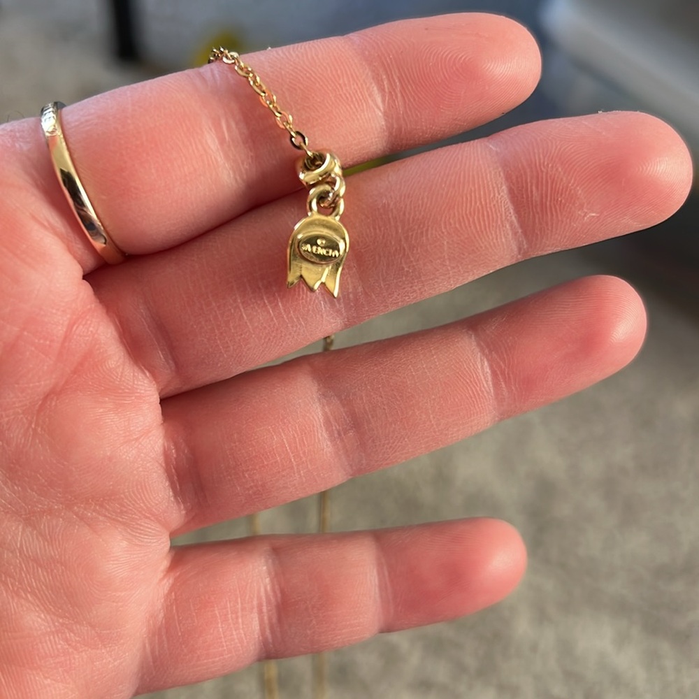 Givenchy Gold Tulip Necklace - Picture 5 of 5